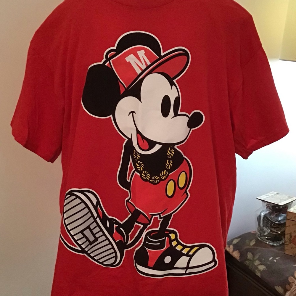 Disney Vintage Mickey Mouse Hip Hop T-shirt
